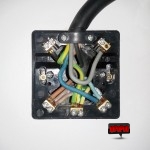 Conectare priza perete plita inductie Whirlpool ACM 847 BA Conectare priza perete plita inductie Whirlpool ACM 847 BA