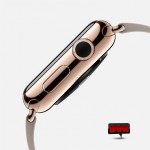 Watch alloy rose gold