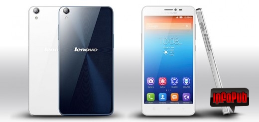 Telefon cu fata si spate din sticla Lenovo S850