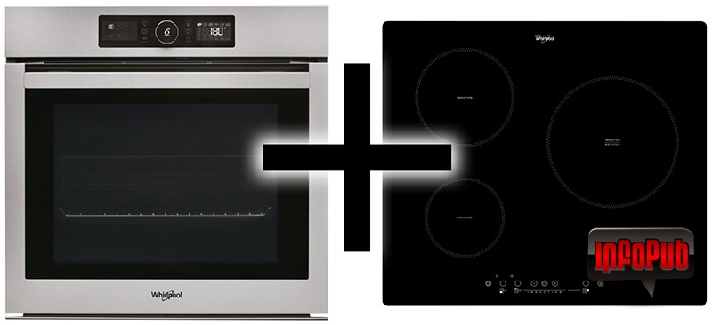 Pachet Whirlpool AKZ 6220 IX + Plita Whirlpool ACM800/NE Pachet Whirlpool AKZ 6220 IX + Plita Whirlpool ACM800/NE