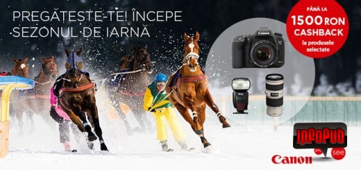 Primesti bani inapoi prin campania Canon Cashback