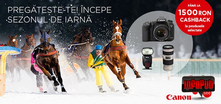 Primesti bani inapoi prin campania Canon Cashback
