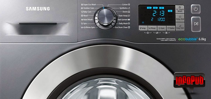 Samsung WF60F4E5W2X masina de spalat rufe ingusta