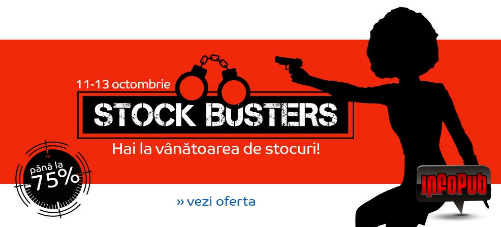 Campania Stock Busters revine la eMag Campania Stock Busters revine la eMag
