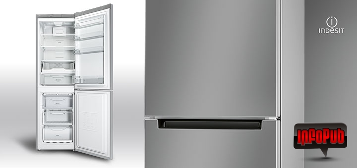 Combina Frigorifica Indesit LI80 FF1 S No Frost