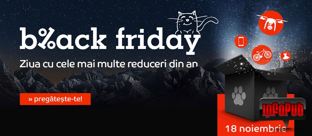 eMag pregateste cele mai mari reduceri de Black Friday eMag pregateste cele mai mari reduceri de Black Friday