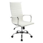 Scaun de birou ergonomic Kring Lear Fit Alb