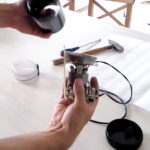 Componente interne demontate - Rasnita Cafea Bosch