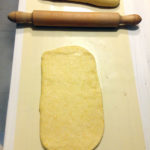 Foaie de aluat cozonac intinsa Foaie de aluat cozonac intinsa