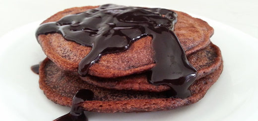 Reteta simpla de pancakes cu cacao si ciocolata