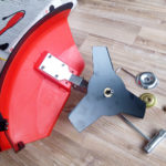 Piese pentru montare disc taiere si aparatoare Motocoasa Electrica Hecht 1445