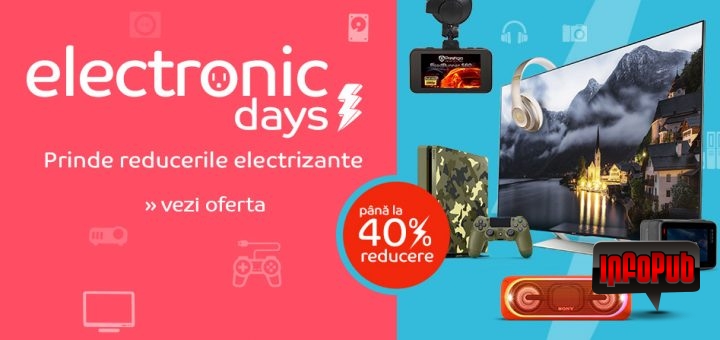 Campania Promotionala Electronics Days la eMag