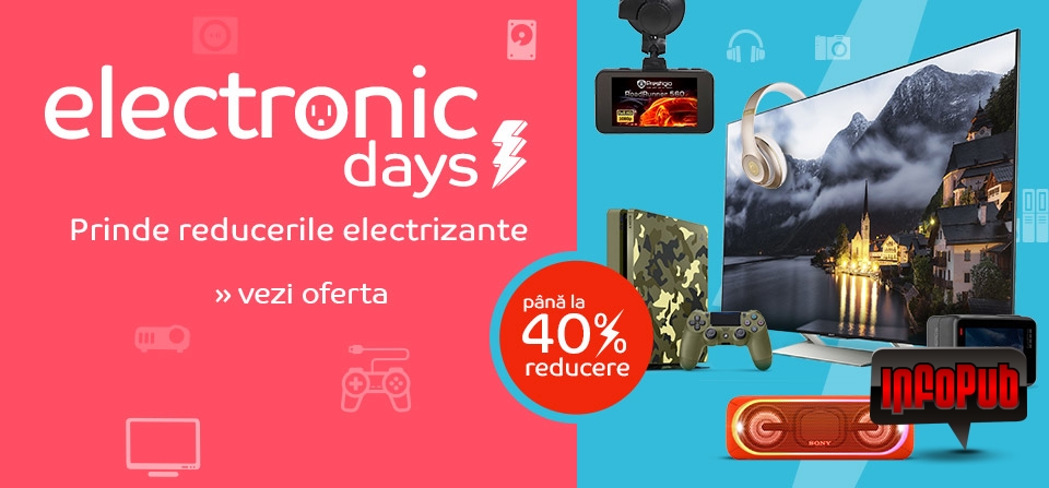 Campania Promotionala Electronics Days la eMag Campania Promotionala Electronics Days la eMag