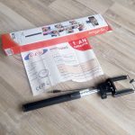 Continut pachet - Selfie Stick Myria MY1133 cu declansare prin fir Continut pachet - Selfie Stick Myria MY1133 cu declansare prin fir
