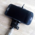 Samsung Galaxy S3 montat - Selfie Stick Myria MY1133 Samsung Galaxy S3 montat - Selfie Stick Myria MY1133