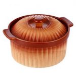 VABENE Oala maro din ceramica 2 piese