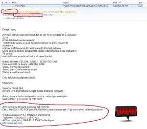 Atasament sub forma de virus - Email VIRUS Atasament sub forma de virus - Email VIRUS