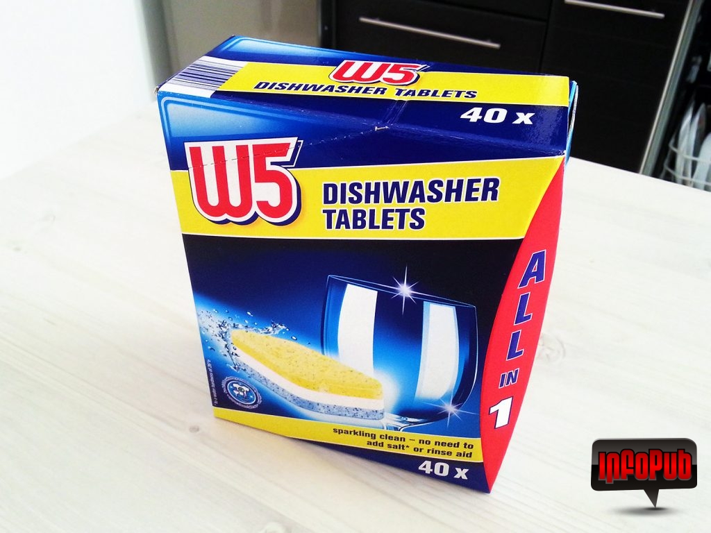 W5 All in 1 detergent pentru masina de spalat vase W5 All in 1 detergent pentru masina de spalat vase