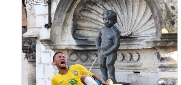 Ridiculizarea lui Neymar a devenit un fenomen mondial