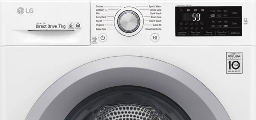 LG Titan C5 F2J5QN4W Masina de Spalat Rufe cu Motor Direct Drive