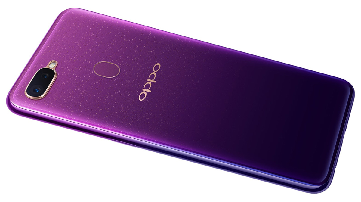 OPPO F9 Starry Purple OPPO F9 Starry Purple