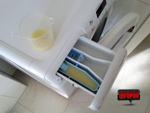 Dozare pentru masina de spalat sertar pentru detergent de rufe din castane Dozare pentru masina de spalat sertar pentru detergent de rufe din castane