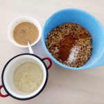 Ingrediente necesare pentru pregatirea biscuiti de post cu cafea si fulgi de ovaz