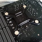 Backplate montat