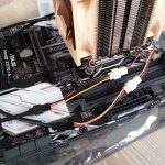 Cabluri L.N.A. si Y Conectate la Ventilatoare Noctua NH-U9B SE2