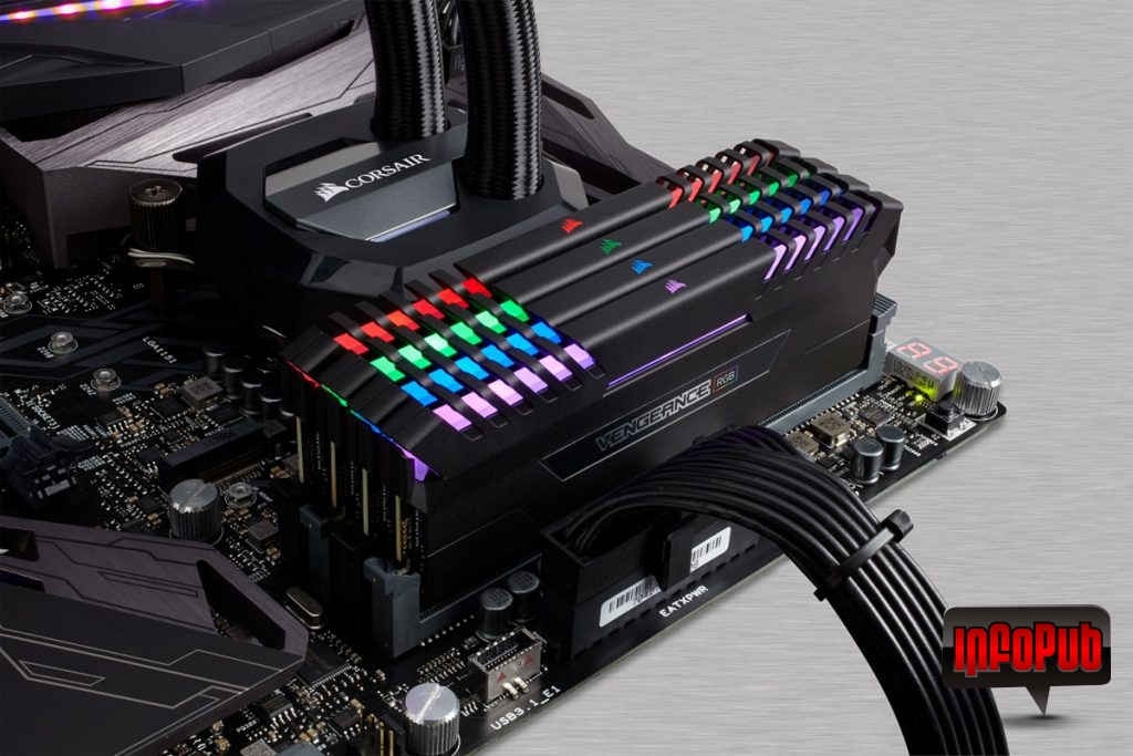 Module Instalate Memorie Corsair Vengeance RGB 16GB Module Instalate Memorie Corsair Vengeance RGB 16GB