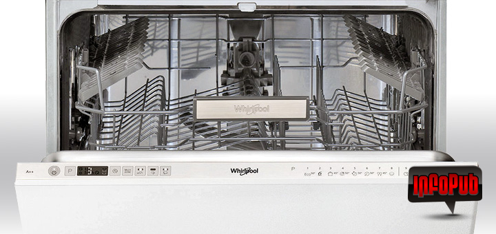 WHIRLPOOL WIO 3T321 P Masina de Spalat Vase Incorporabila
